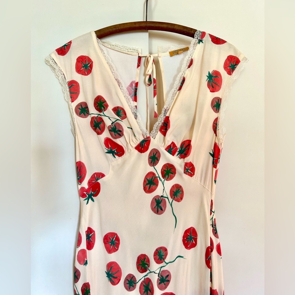 VRG GRL - Tomato Dress - Vintage Lover Bias Cut Maxi Dress Roma